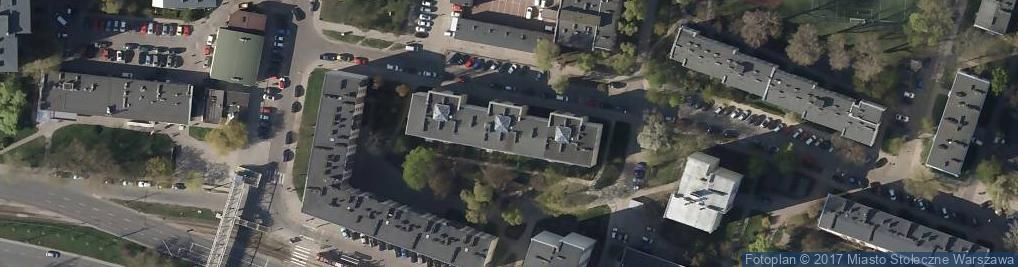 Zdjęcie satelitarne Fryzjerstwo