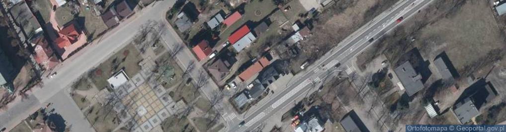 Zdjęcie satelitarne Fryzjer