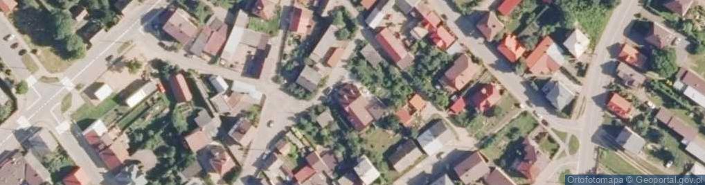 Zdjęcie satelitarne Fryzula. Zakład fryzjerski