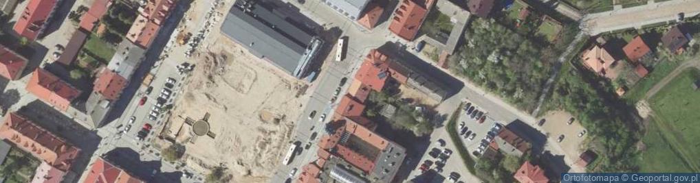 Zdjęcie satelitarne Gieńko Marzena Katarzyna Salon Fryzjerstwa Damsko Męskiego