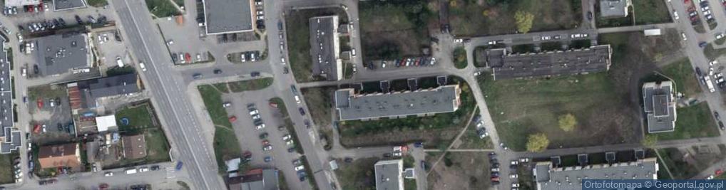 Zdjęcie satelitarne Górecka Fryzjerski Akcent