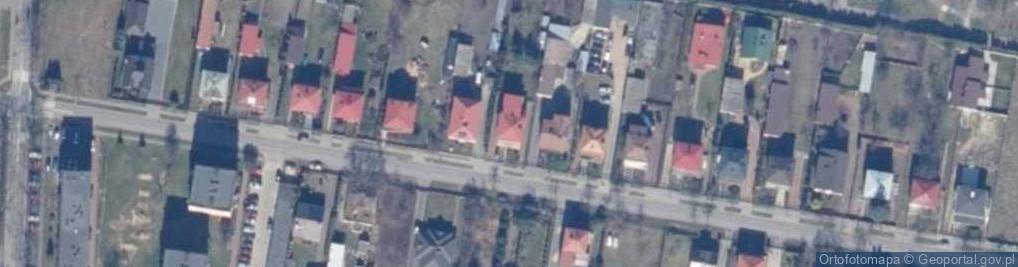 Zdjęcie satelitarne Honorata Bąk Zakład Fryzjerski