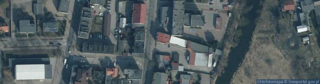 Zdjęcie satelitarne Izabela Kowalska Zakład Fryzjerski U Izy