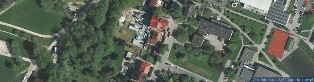 Zdjęcie satelitarne Jacek Sroka Studio Fryzjerskie Mirage Skrót Nazwy: Mirage