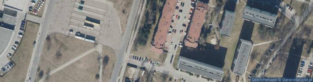 Zdjęcie satelitarne Jolanta Cieślak Fryzjerstwo Solarium