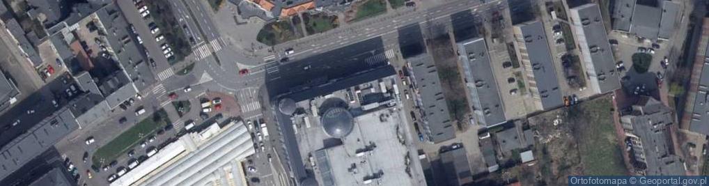 Zdjęcie satelitarne Kalisz Tęcza