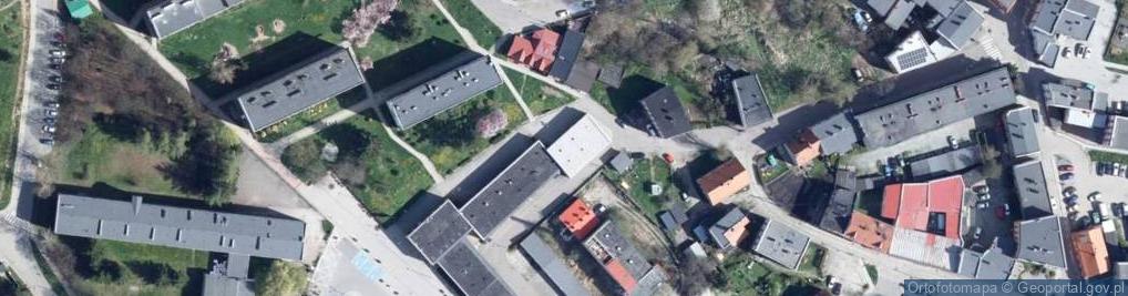 Zdjęcie satelitarne Kozieradzka M. Zakład fryzjerski