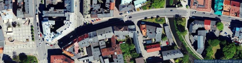 Zdjęcie satelitarne Magellan Barber Shop Bielsko-Biała