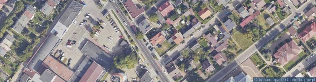 Zdjęcie satelitarne Nowakowska Edyta Zakład Fryzjerski Edyta