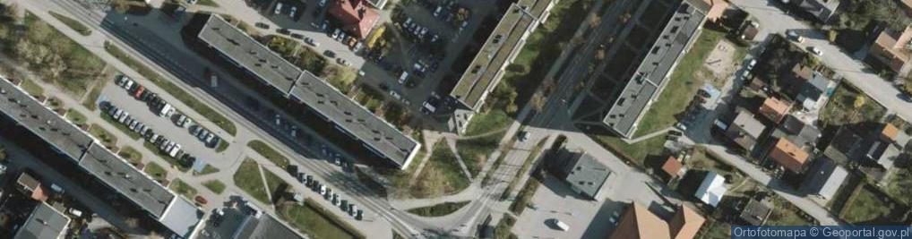 Zdjęcie satelitarne Salon Fryzjerski Damsko Męski Wenus