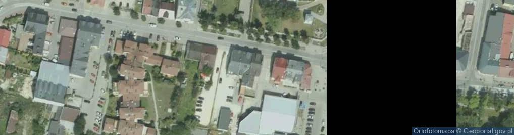 Zdjęcie satelitarne Salon Fryzjerski Skandal