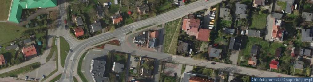 Zdjęcie satelitarne Usługi Fryzjerskie Damsko Męskie