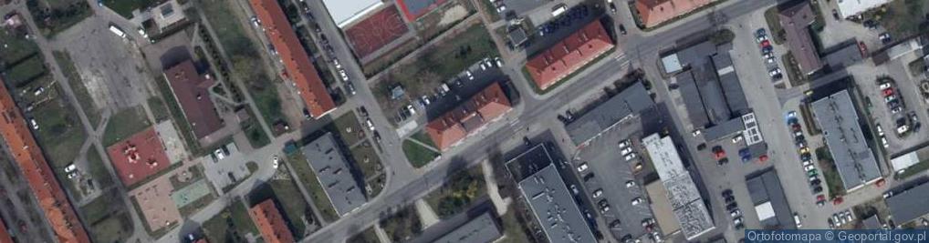Zdjęcie satelitarne Usługi Fryzjerstwa Damsko Męskiego