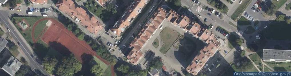 Zdjęcie satelitarne Usługowy Zakład Fryzjerski