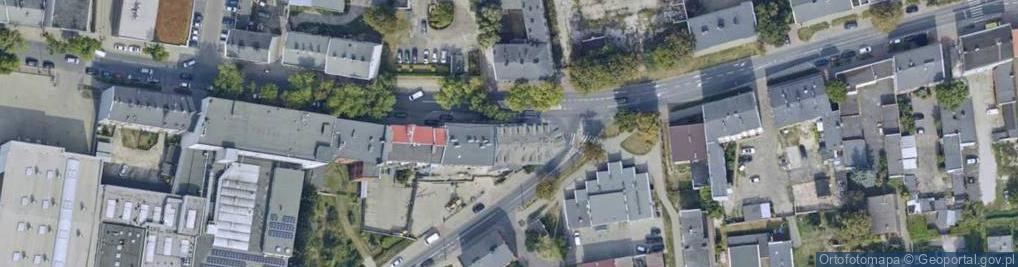 Zdjęcie satelitarne Zakład Fryzjerski Aga