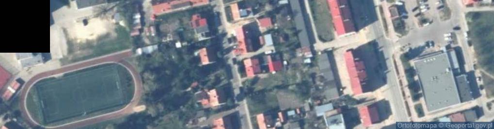Zdjęcie satelitarne Zakład Fryzjerski Aniela Aniela Zielińska