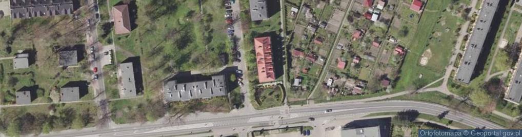 Zdjęcie satelitarne Zakład Fryzjerski Anna Anna Kołodziejczyk