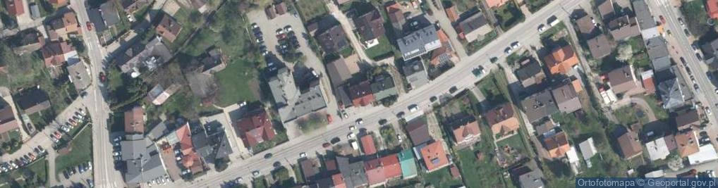 Zdjęcie satelitarne Zakład Fryzjerski Bożena Elżbieta Śliwa