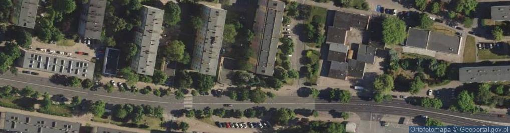 Zdjęcie satelitarne Zakład Fryzjerski Chicago