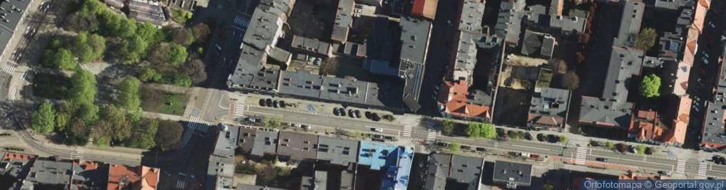 Zdjęcie satelitarne Zakład Fryzjerski Damsko Męski Danuta Sperlich Nikodem