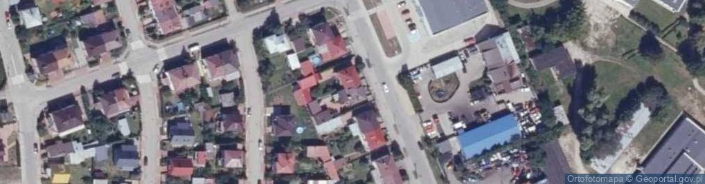 Zdjęcie satelitarne Zakład Fryzjerski Damsko Męski Dorota Jolanta Szymańska