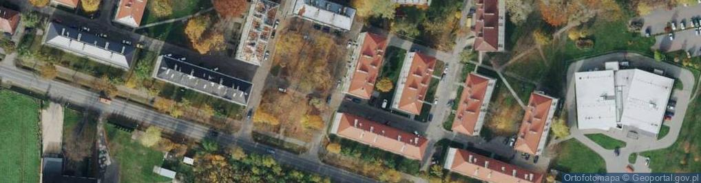 Zdjęcie satelitarne Zakład Fryzjerski Damsko Męski Irena Irena Stachura