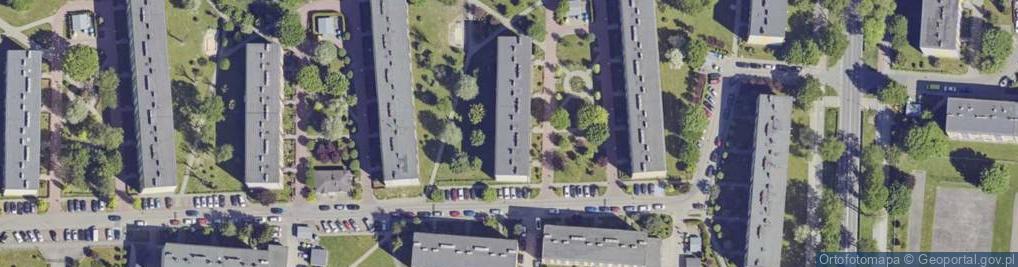 Zdjęcie satelitarne Zakład Fryzjerski Damsko Męski Partacz Renata Kłusek Jadwiga