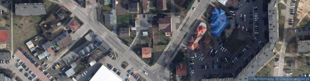 Zdjęcie satelitarne Zakład Fryzjerski Damsko Męski