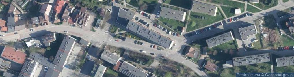 Zdjęcie satelitarne Zakład Fryzjerski Damsko Męski