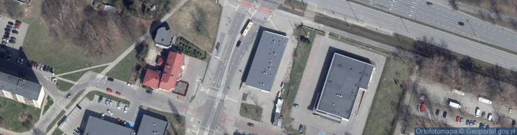 Zdjęcie satelitarne Zakład Fryzjerski Damsko- Męski