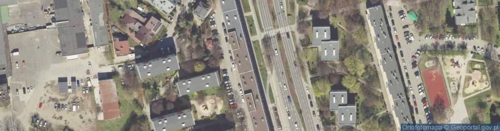 Zdjęcie satelitarne Zakład Fryzjerski Danuta