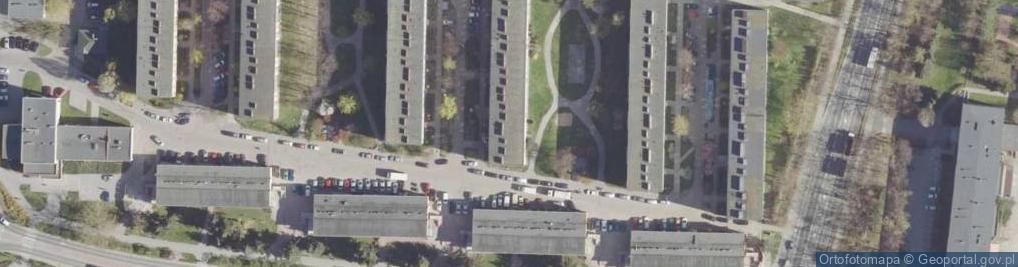 Zdjęcie satelitarne Zakład Fryzjerski Daria Żarów Grażyna