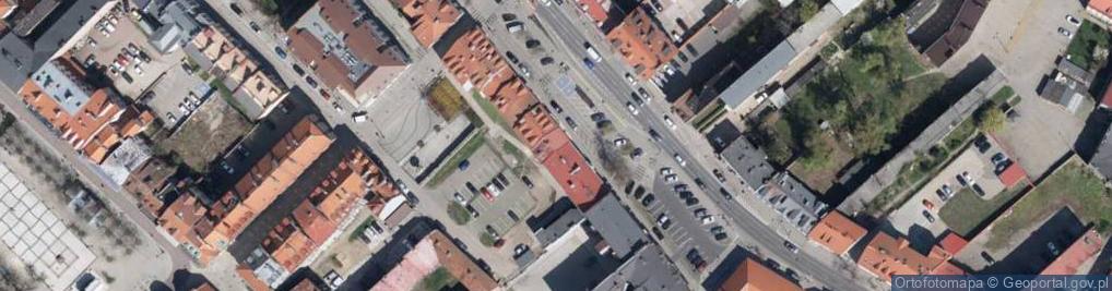 Zdjęcie satelitarne Zakład Fryzjerski Grodzicka Anna