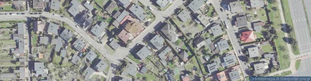 Zdjęcie satelitarne Zakład Fryzjerski Leszno