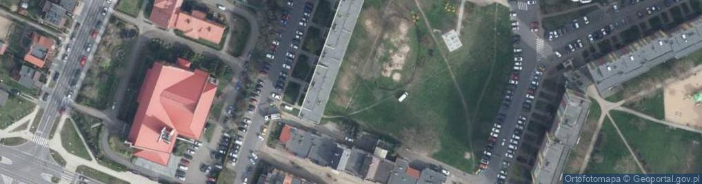 Zdjęcie satelitarne Zakład Fryzjerski Męski Łysyganicz Piotr