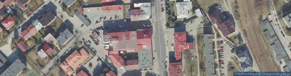 Zdjęcie satelitarne Zakład Fryzjerski Męski