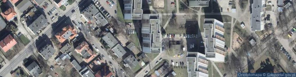 Zdjęcie satelitarne Zakład Fryzjerski Monika Monika Chlistowska