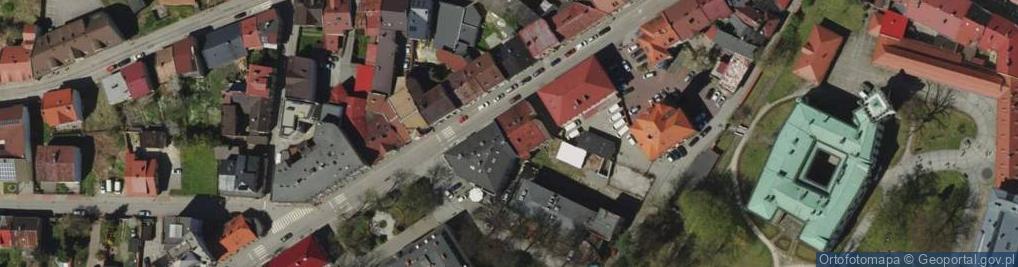 Zdjęcie satelitarne Zakład Fryzjerski Nosalik