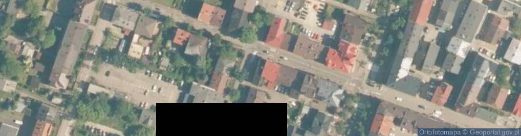 Zdjęcie satelitarne Zakład Fryzjerski Paulina
