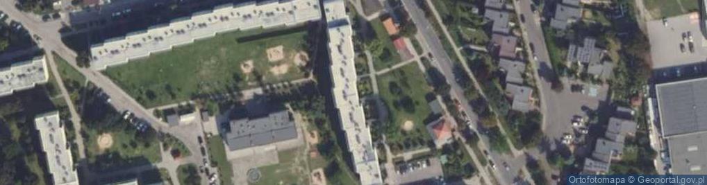 Zdjęcie satelitarne Zakład Fryzjerski Szuberska E