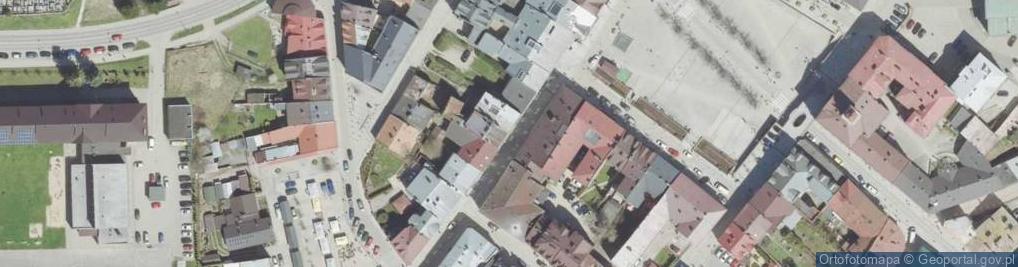 Zdjęcie satelitarne Zakład Fryzjerski Tokarz Lubomira Karp Lucyna