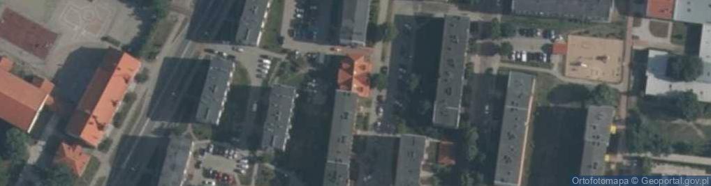 Zdjęcie satelitarne Zakład Fryzjerski U Ewy