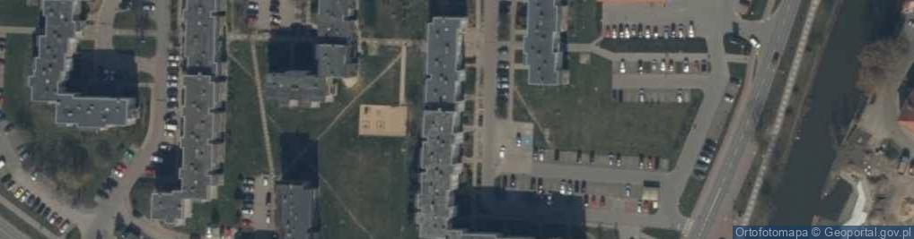Zdjęcie satelitarne Zakład Fryzjerski U MF
