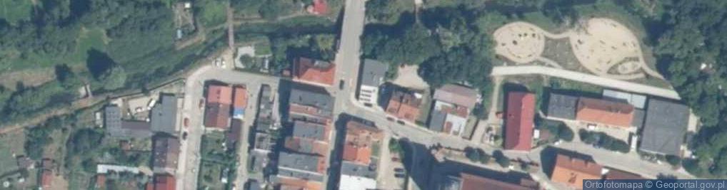 Zdjęcie satelitarne Zakład Fryzjerski w Barczewie