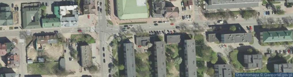 Zdjęcie satelitarne Zakład Fryzjerski w Suwałkach