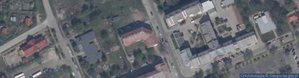 Zdjęcie satelitarne Zakład Fryzjerski w Węgorzewie
