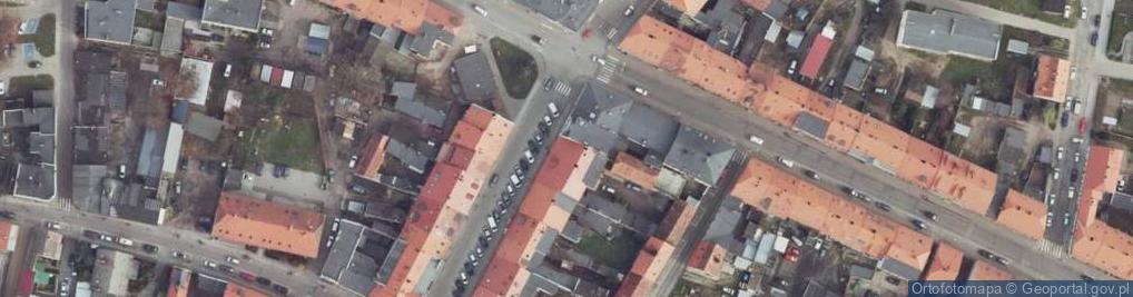 Zdjęcie satelitarne Zakład Fryzjerski Wschowa