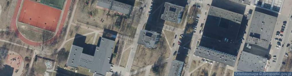 Zdjęcie satelitarne Zakład Fryzjerski