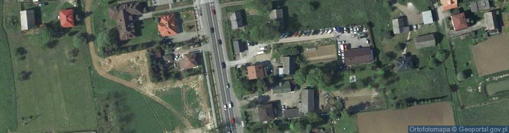 Zdjęcie satelitarne Zakład Fryzjerski