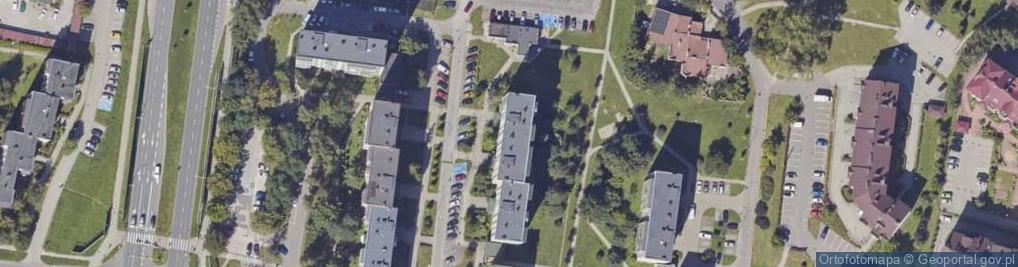 Zdjęcie satelitarne Zakład Fryzjerski